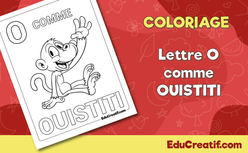 Coloriage-Lettre-O-comme-Ouistiti